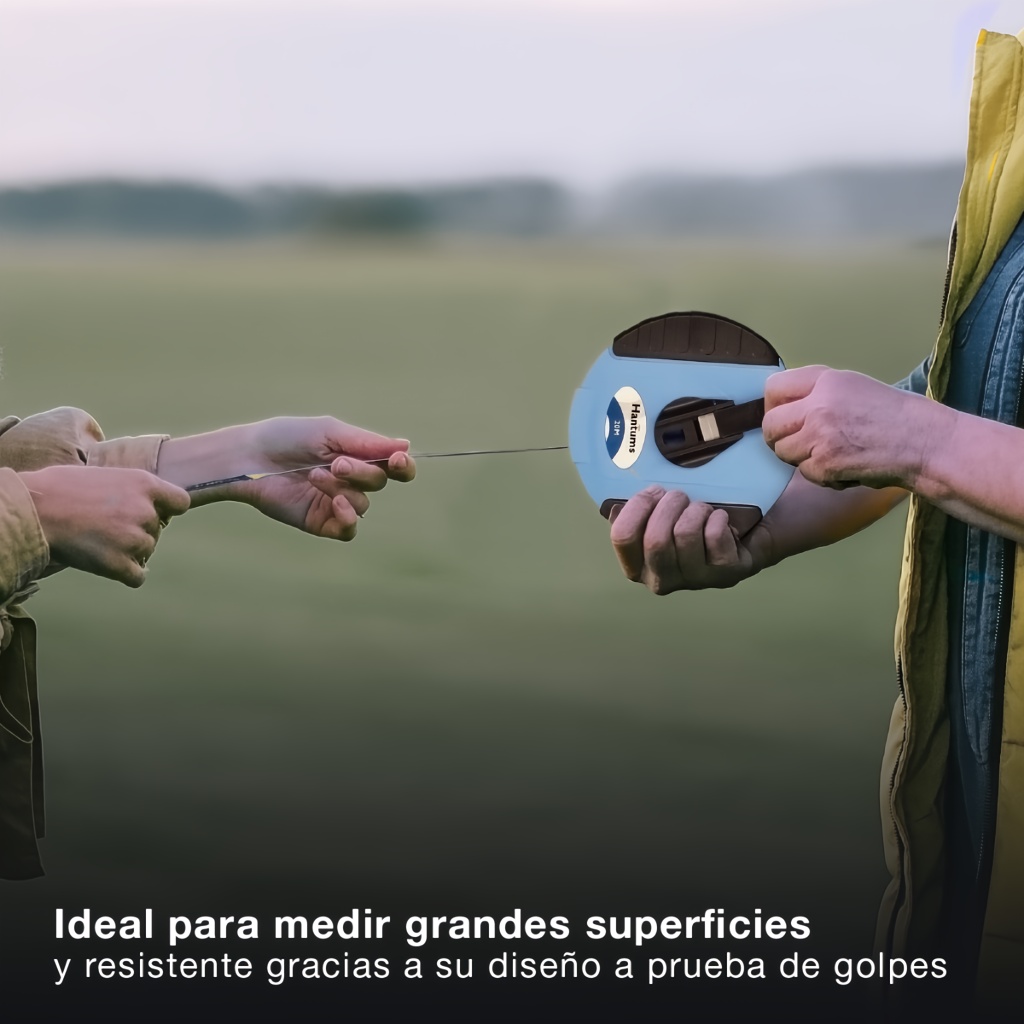 Cinta métrica de fibra de vidrio 20M x 13mm