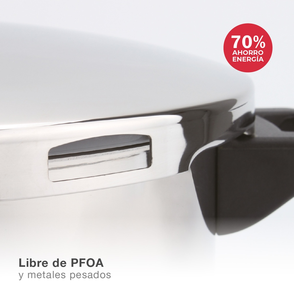 Olla express rápida 6L Ø220mm