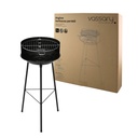 Barbacoa portátil Riglos de acero para carbón Ø355mm