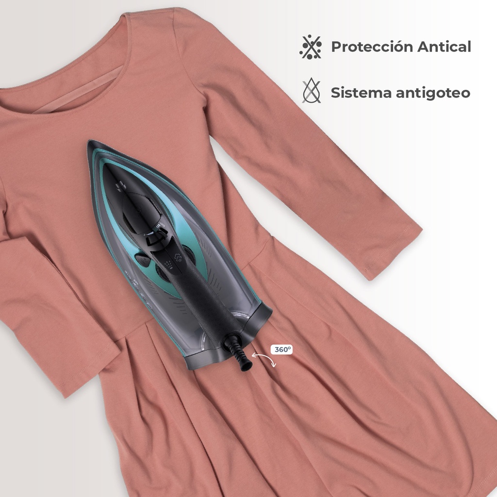 Plancha de vapor Kusura 3100W