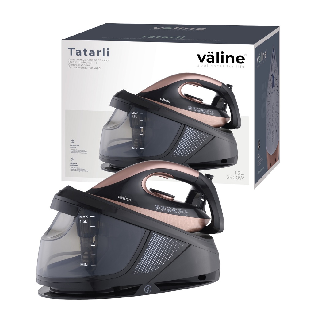 Centro de planchado de vapor Tatarli 2400W