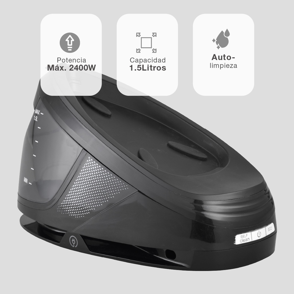 Centro de planchado de vapor Tatarli 2400W