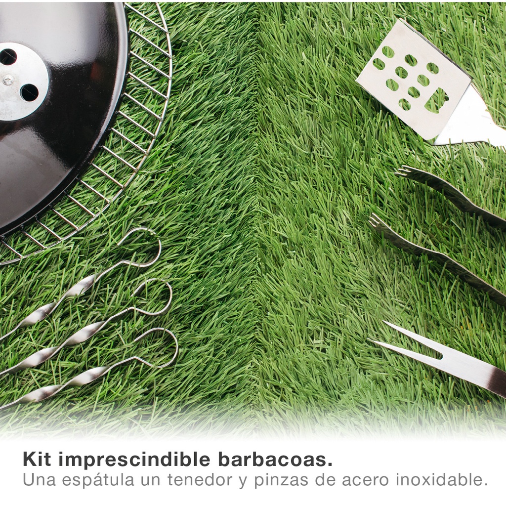 Set 3 utensilios para barbacoa