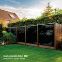 Malla de sombreo 1,5x10M Negro