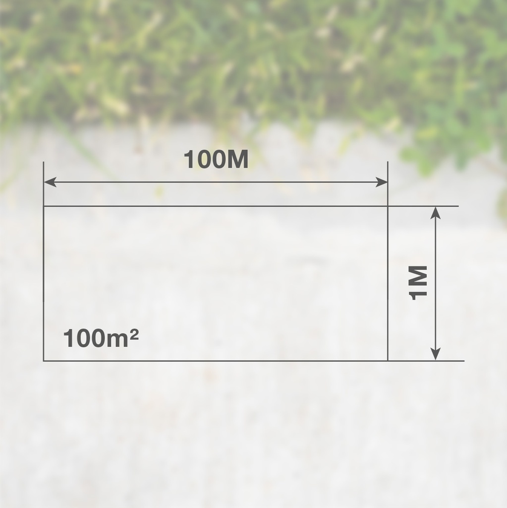 Malla de sombreo 1x100M Verde