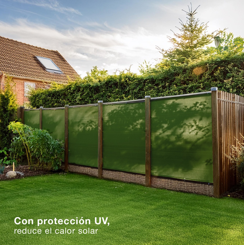 Malla de sombreo 2x10M Verde