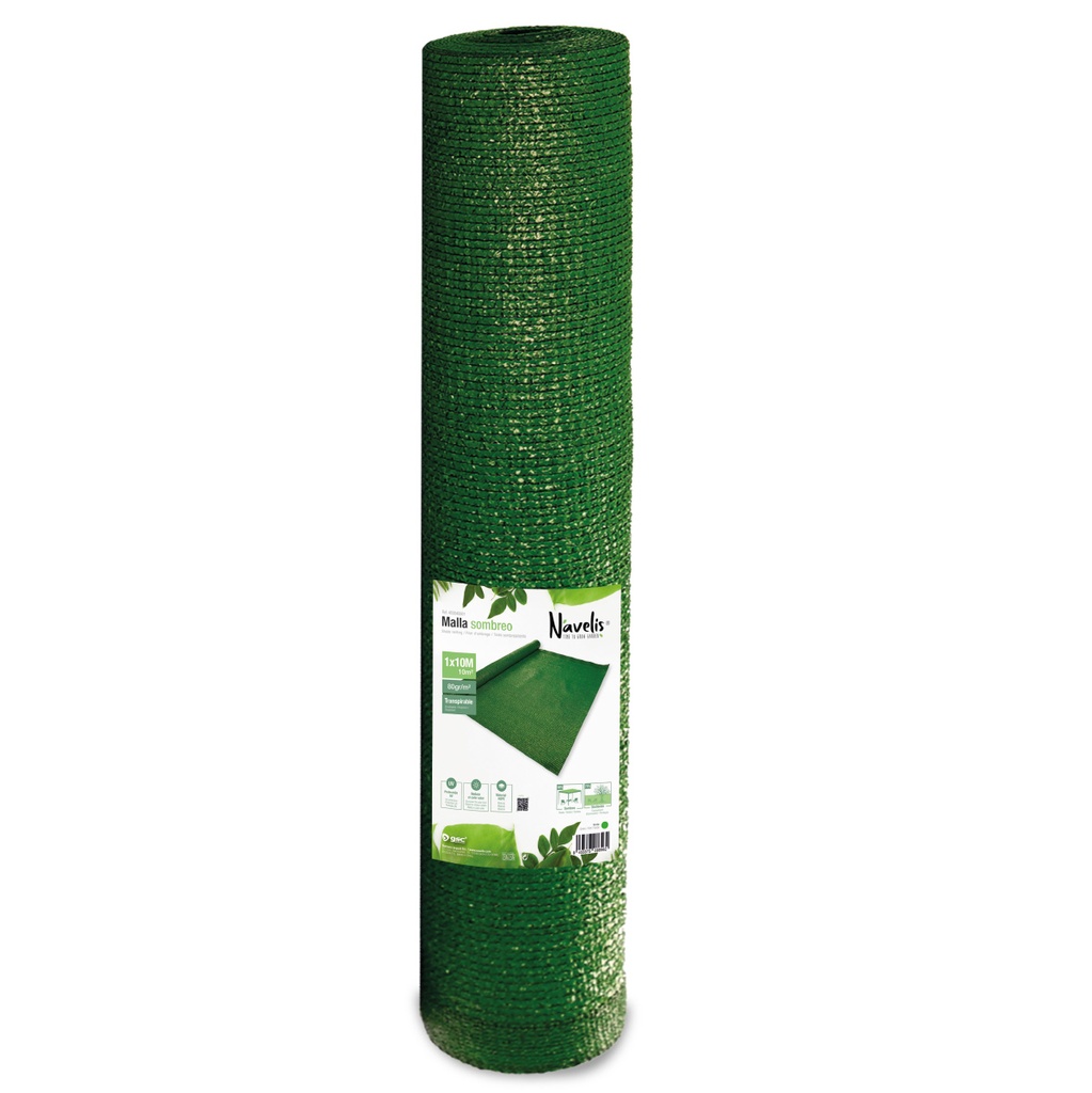 Malla de sombreo 1x10M Verde