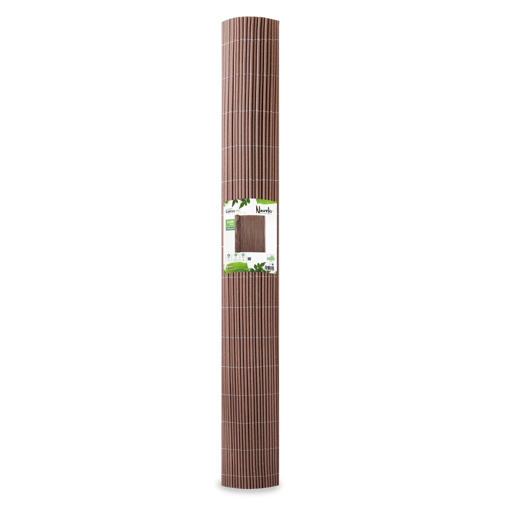 Cañizo PVC 2x3M Marrón