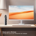 Base múltiple empotrable 3T + 1 USB A + 1 USB Tipo C (3x1.5mm) 1,4M