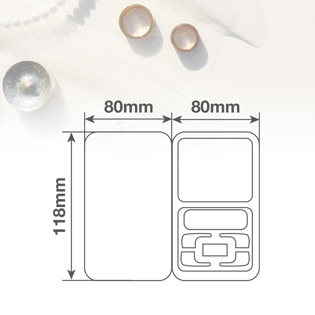 Báscula de precisión Baia 300g
