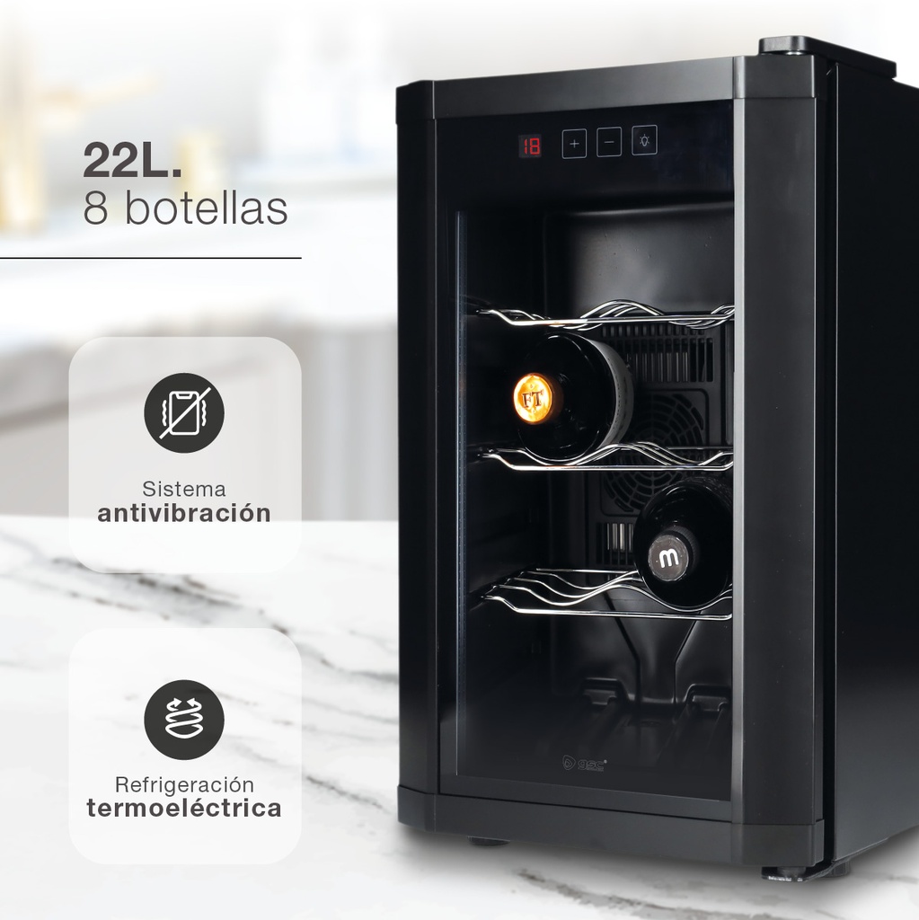 Vinoteca Valnes 8 botellas