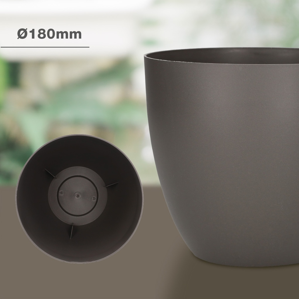 Cuenco Tes Ø180mm Gris antracita