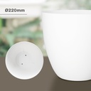 Cuenco Tes Ø220mm Blanco