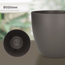 Cuenco Tes Ø320mm Gris antracita