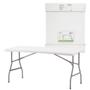 Mesa plegable polietileno 1520x760x745mm
