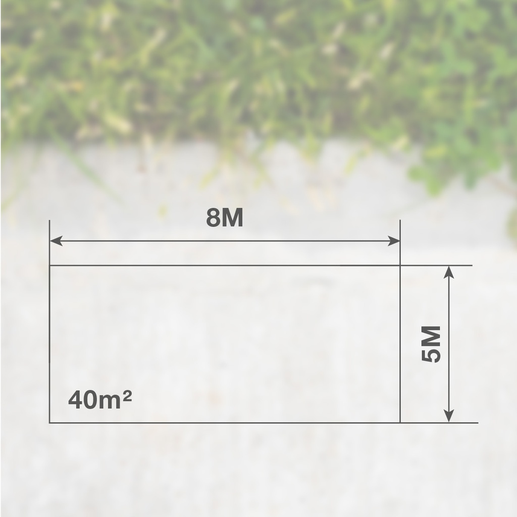 Toldo 90gr 5x8M Azul