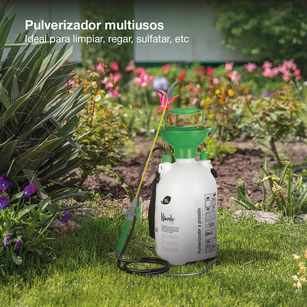 Pulverizador pistola a presión 5L
