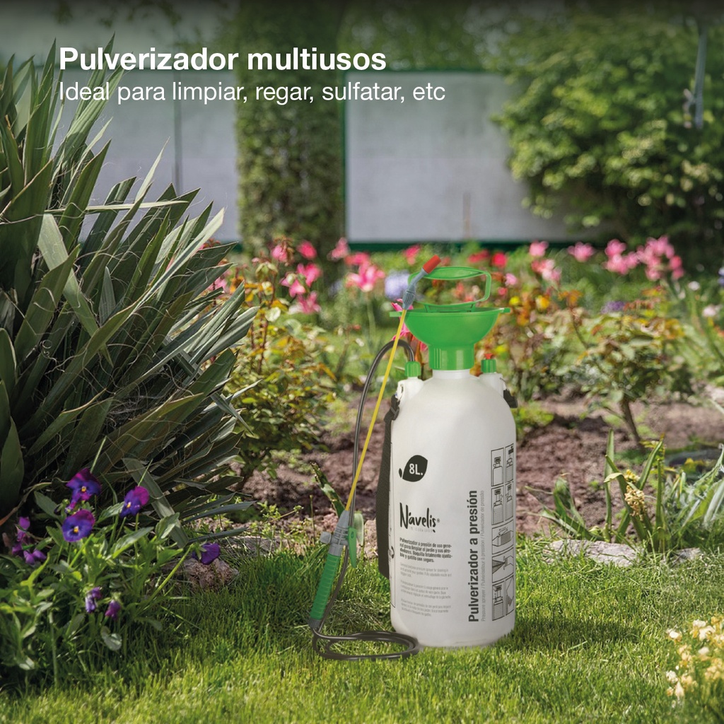Pulverizador a presión 8L