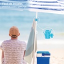 Percha para sombrilla Azul