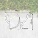 Regadera 4,5L Verde