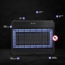 Mata insectos electrico LED Ventiser 11W 150M2 Negro