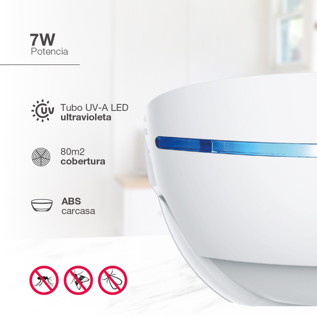 Mata insectos eléctrico LED Osani 7W 