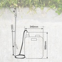 Pulverizador de mochila 16L