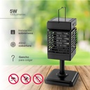 Estaca jardín solar LED mata insectos Alata 5W 1600-1800K IP44 