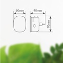 Trampa eléctrica para insectos con luz de noche Figari 1W 