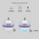 Lámpara LED mata mosquitos 5W E27 6500K