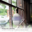Lámpara LED mata mosquitos 5W E27 6500K