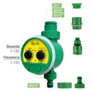 Temporizador de riego 2xAAA IPX3