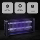 Mata insectos eléctrico Balonga 2x15W 100m2 Negro