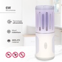 Linterna LED mata insectos 6W 3xAA 