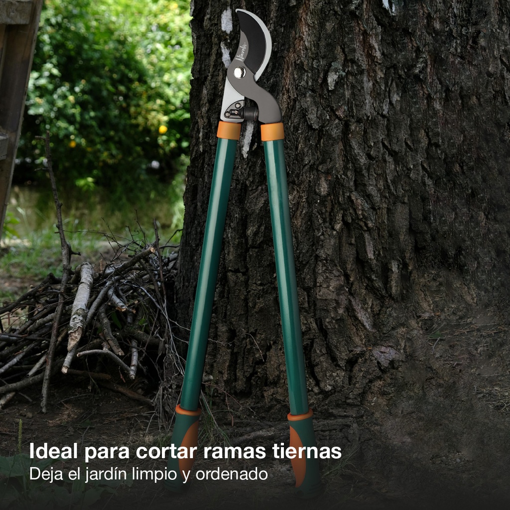 Tijera de poda de corte bypass con hoja de acero 160mm