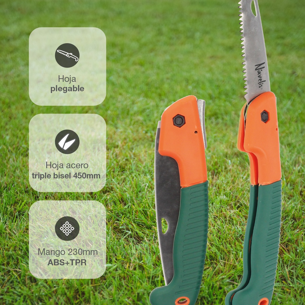 Serrucho con hoja plegable 160mm
