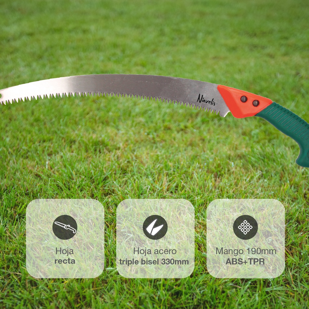 Serrucho de hoja curva 330mm