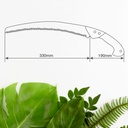 Serrucho de hoja curva 330mm