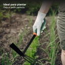 Azada y horquilla de jardinería