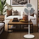Ventilador de pie Riesi Ø43cm 45W Blanco