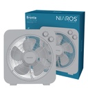 Ventilador Box Fan Bronte Ø31cm 45W Gris