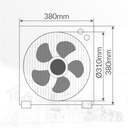 Ventilador Box Fan Bronte Ø31cm 45W Gris