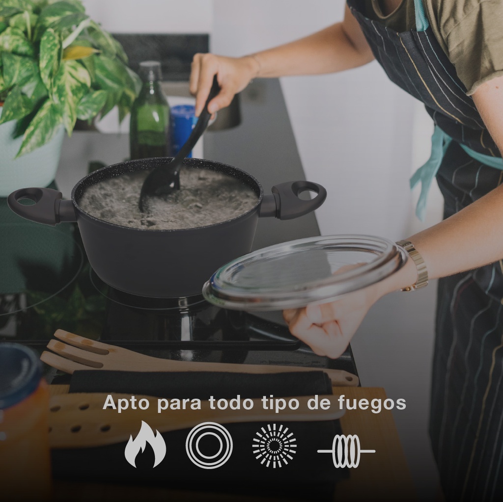 Olla aluminio forjado Serie Salova Ø280mm