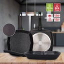 Sartén grill aluminio forjado Serie Salova Ø280mm