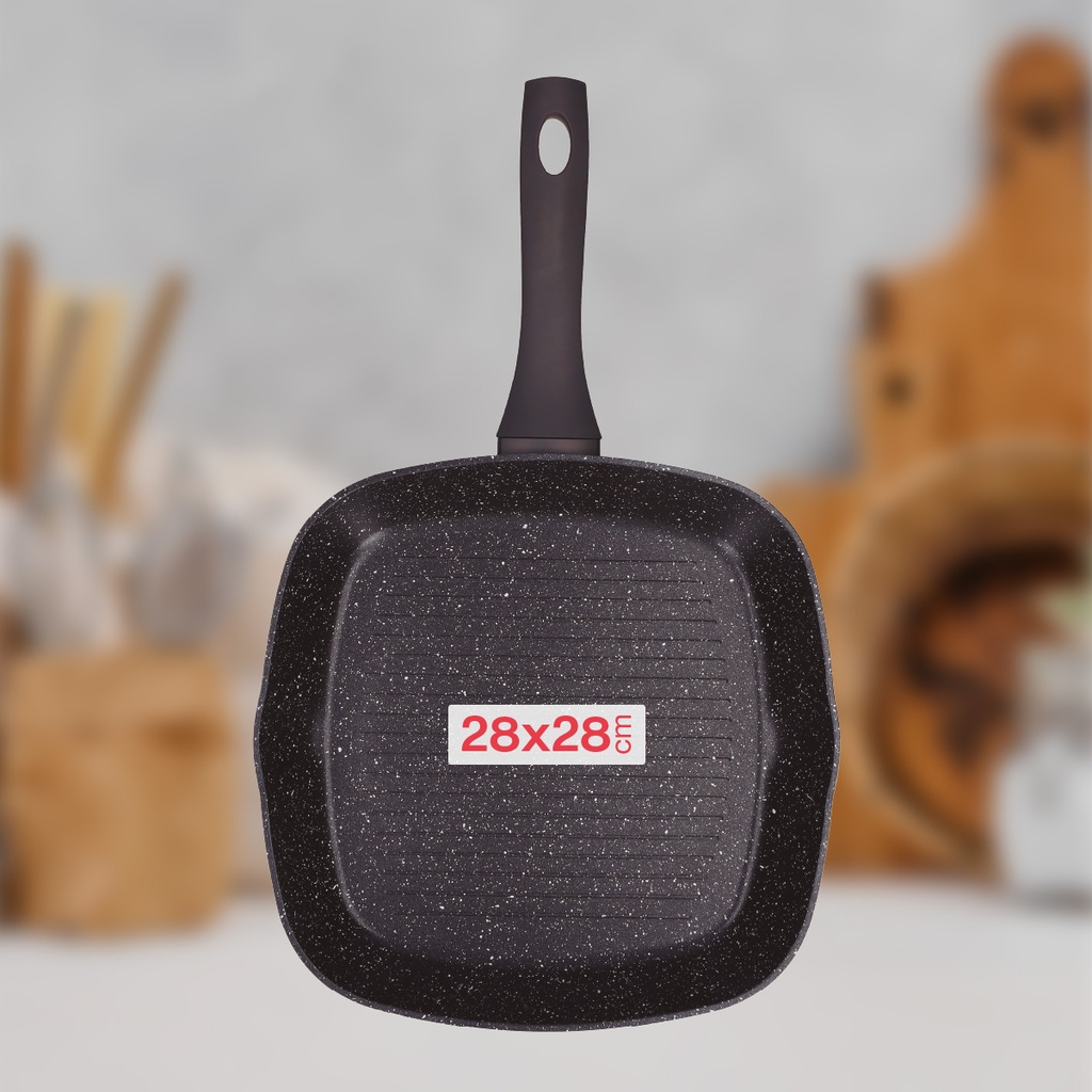 Sartén grill aluminio forjado Serie Salova Ø280mm