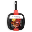 Sartén grill liso aluminio forjado Serie Salova Ø280mm