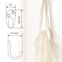 Percha colgador simple