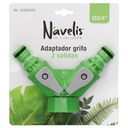 Adaptador grifo 2 salidas Ø3/4"