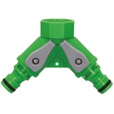 Adaptador grifo 2 salidas Ø3/4"