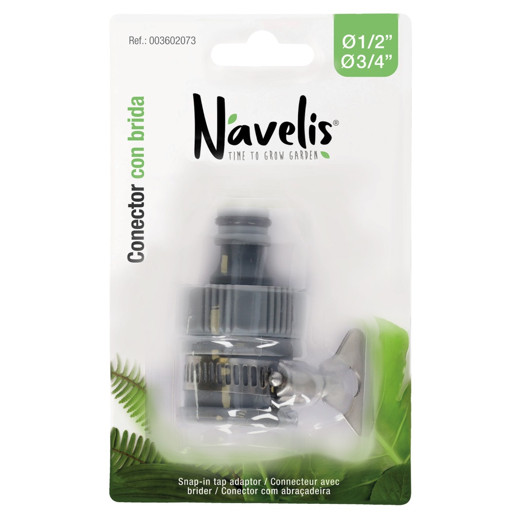 Adaptador grifo con brida Ø3/8"